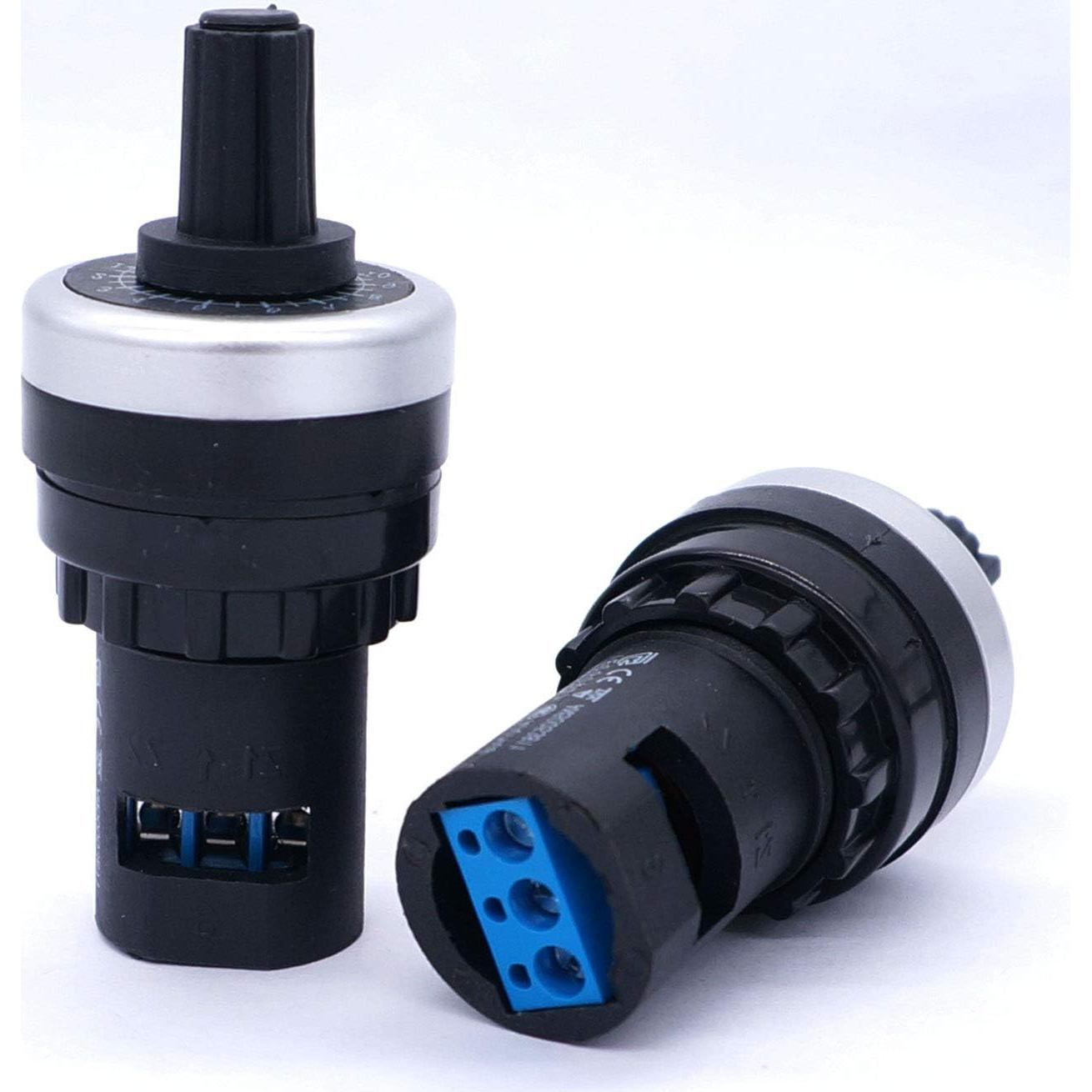 Potenciómetro Rotativo Taiss LA42DWQ-22 5K Ohm 22mm