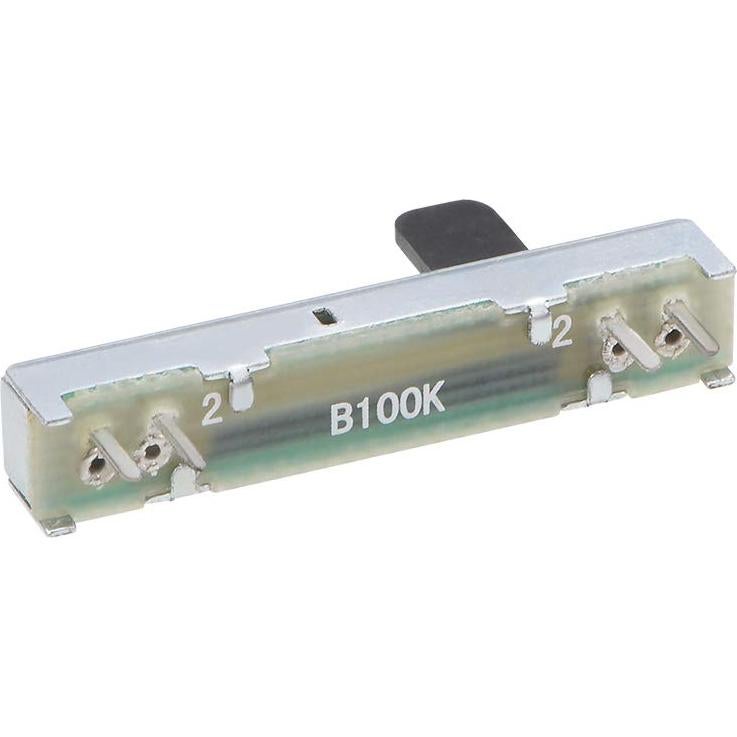 Potenciómetros Lineales uxcell B100K 100K Ohm 35mm 5pcs