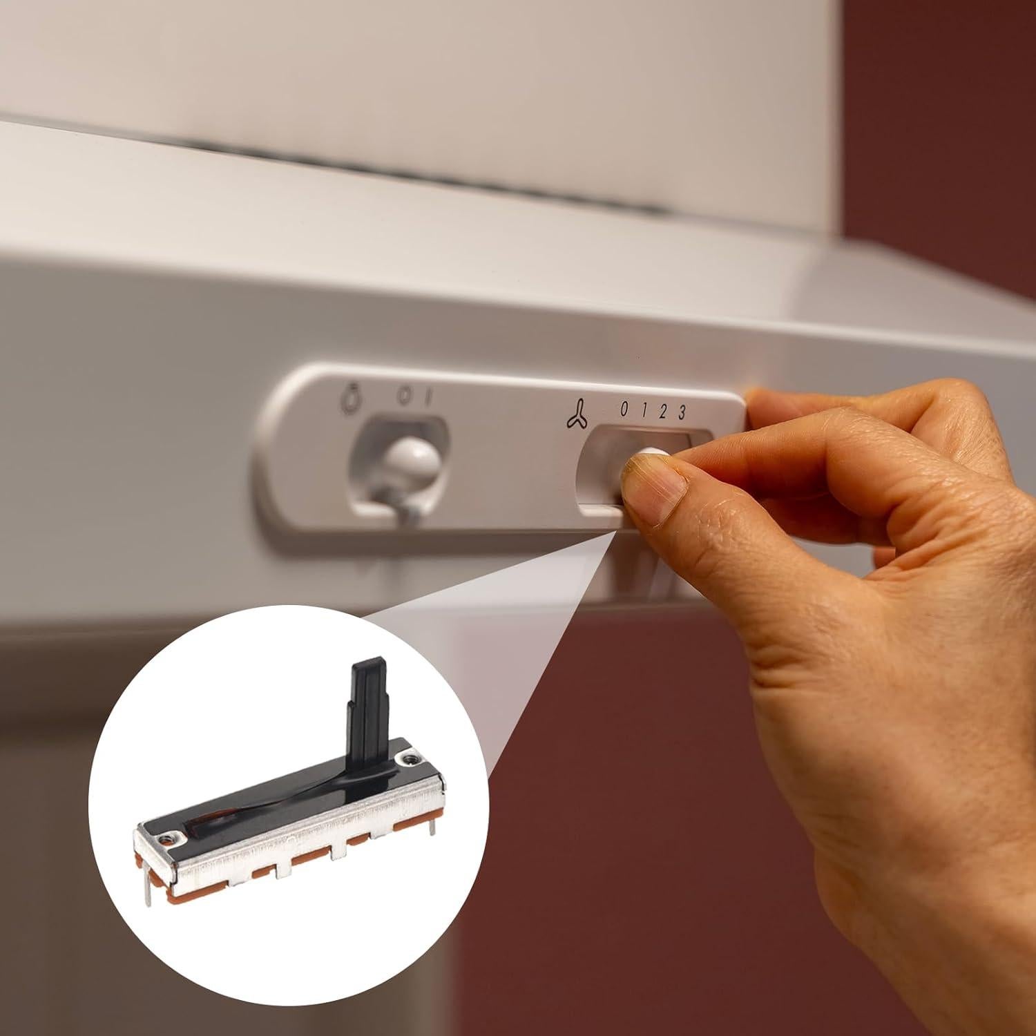 Potenciometro Lineal 5Pcs B100K 35mm MECCANIXITY