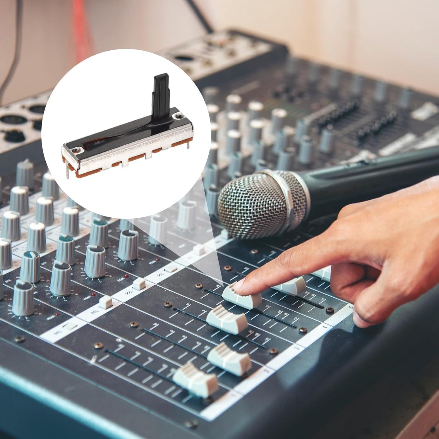 Potenciometro Lineal 5Pcs B100K 35mm MECCANIXITY