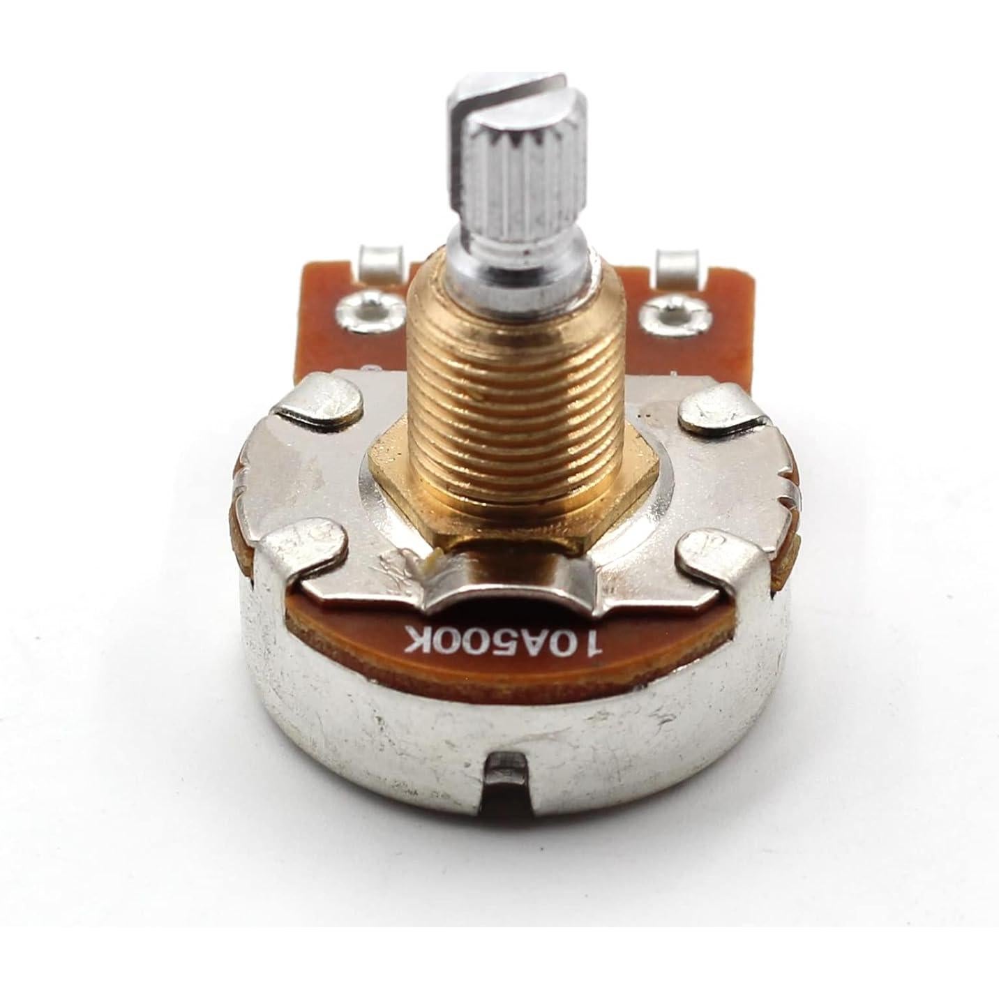 Potenciómetro Bourns 500K Audio Eje Dividido 24mm