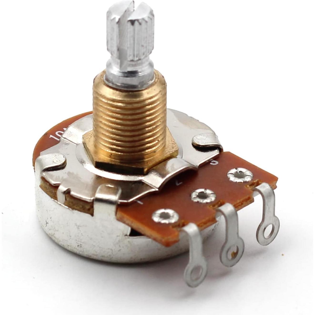 Potenciómetro Bourns 500K Audio Eje Dividido 24mm