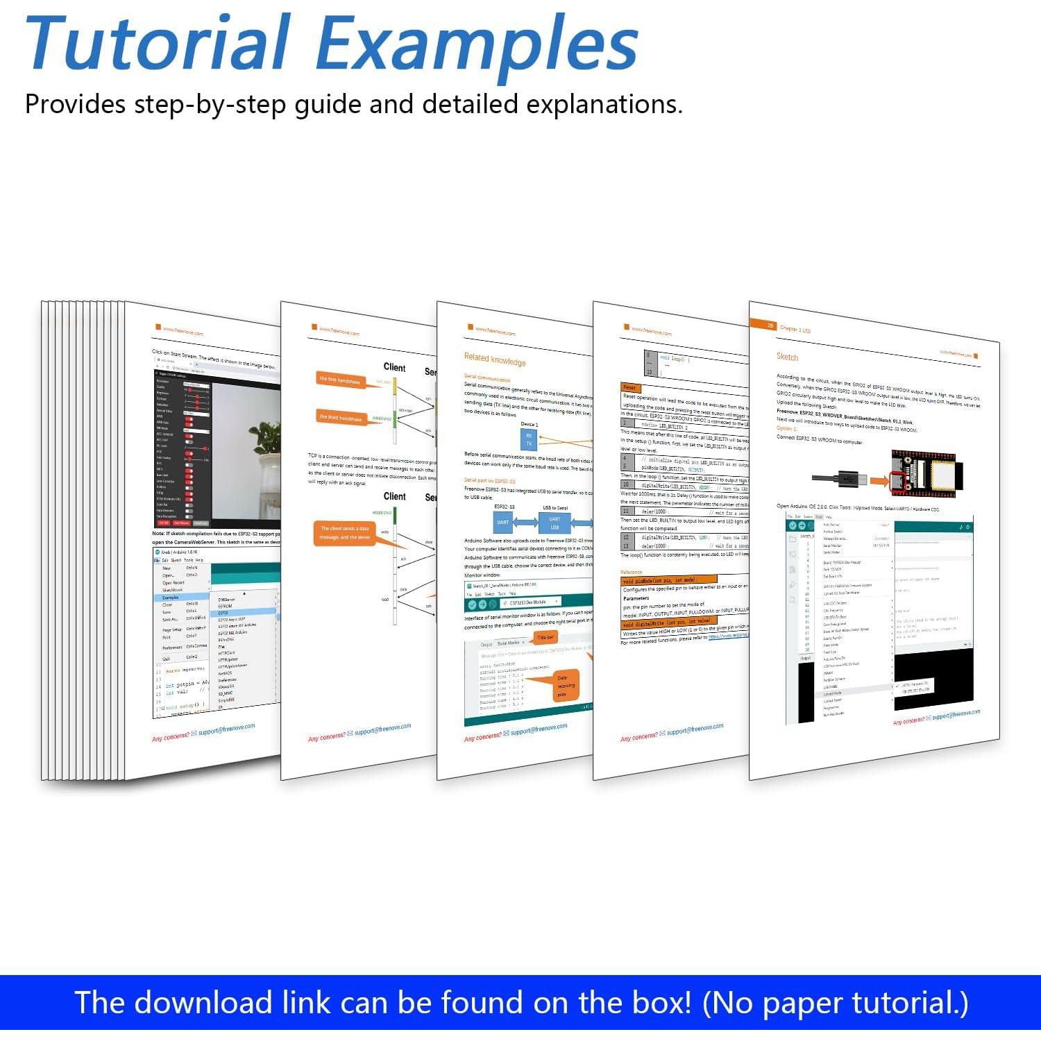 Placa ESP32-S3 FREENOVE CAM 240 MHz, 8 MB Flash y PSRAM