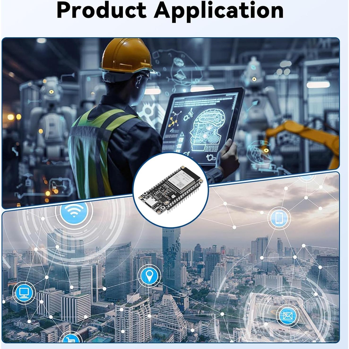 Placa de Desarrollo ESP32-C6 Meshnology Wi-Fi 6 Bluetooth 5