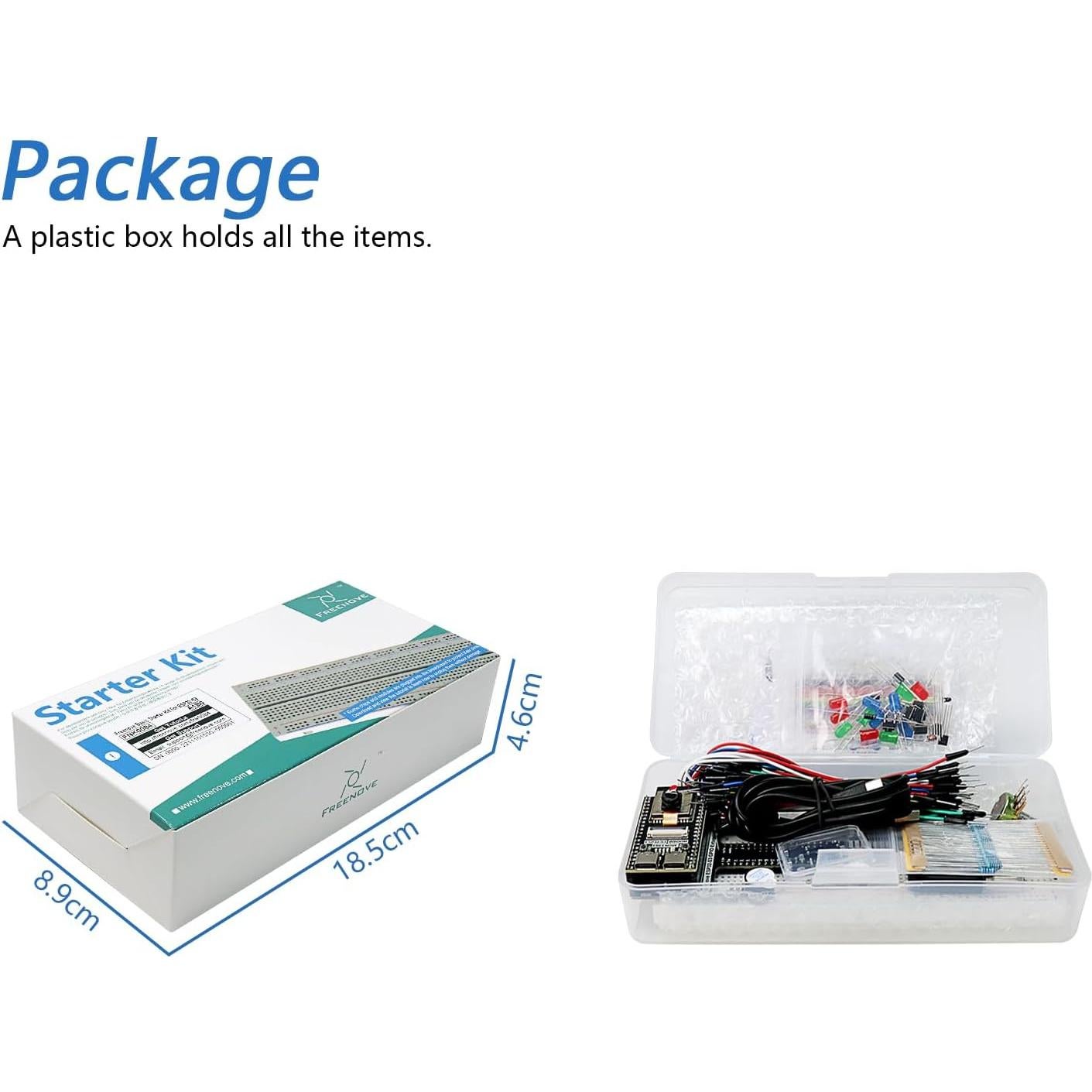Kit de Inicio FREENOVE ESP32-S3 con Cámara y Tutorial 418 Páginas