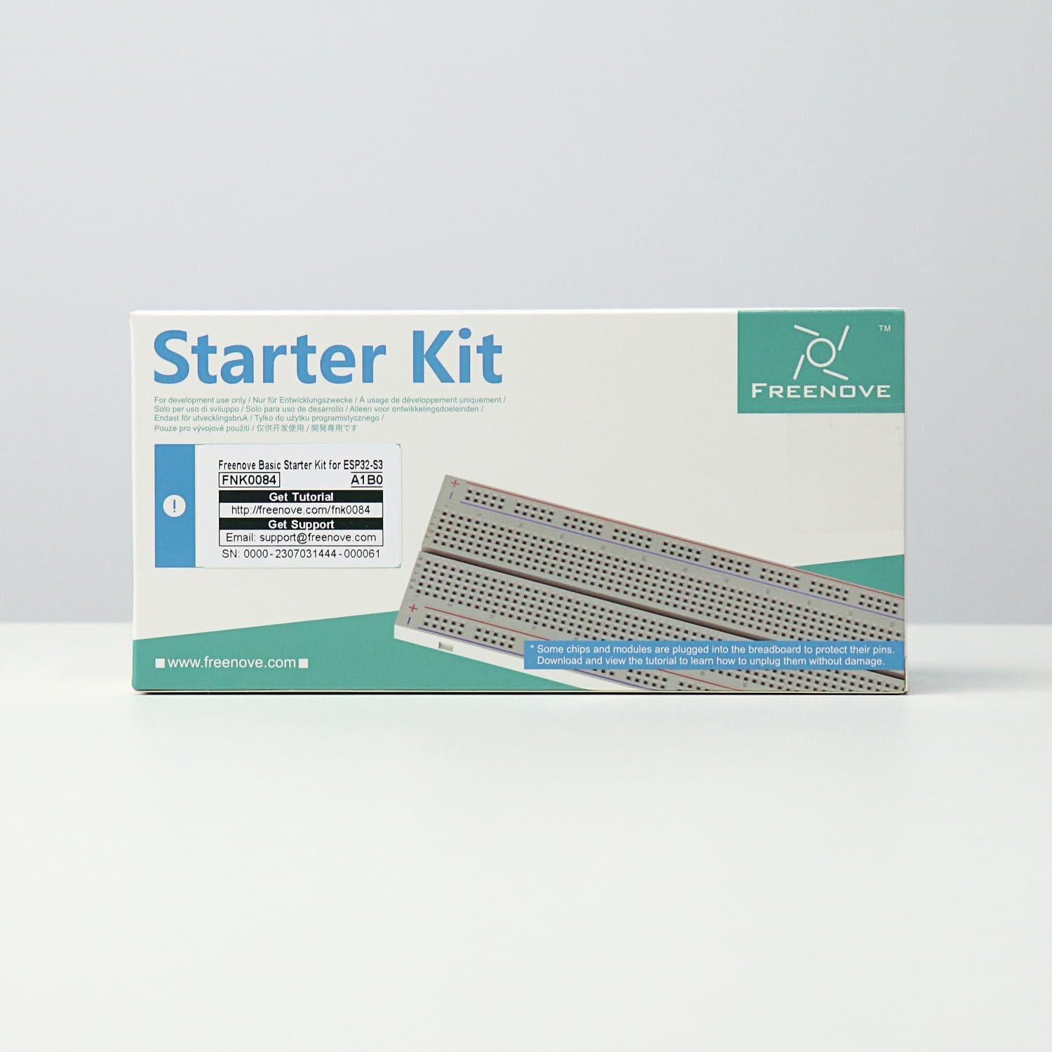 Kit de Inicio FREENOVE ESP32-S3 con Cámara y Tutorial 418 Páginas