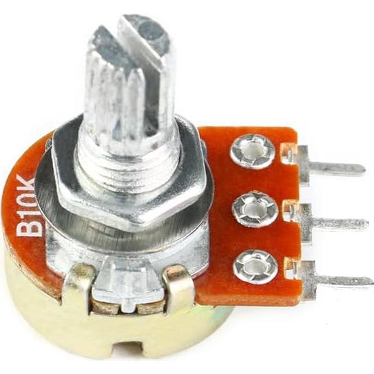 20 Potenciómetros Rotativos JESSINIE B10K 10K Ohm 15mm