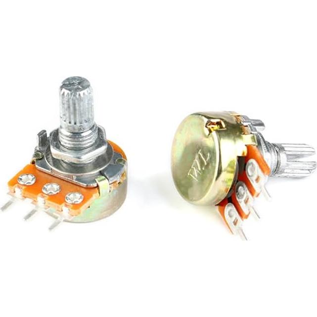 20 Potenciómetros Rotativos JESSINIE B10K 10K Ohm 15mm