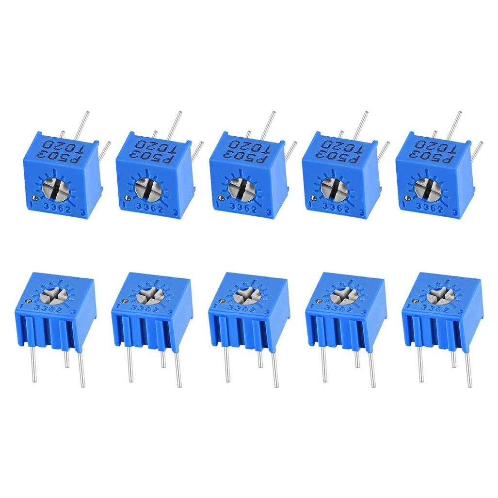Potenciometro Trimmer 50K Ohm uxcell 3362P-503 10 Pcs