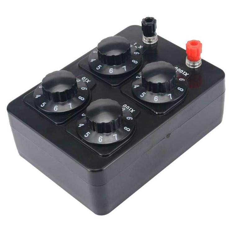 Caja de Resistencia Variable Acxico 0-9999 Ohm para Experimentos