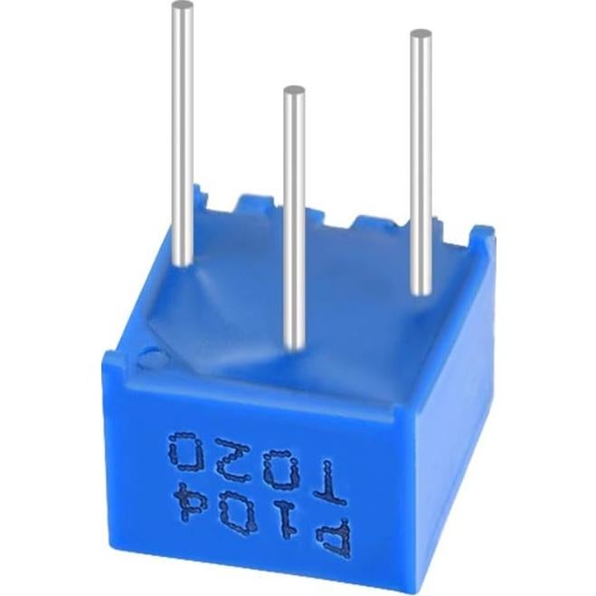 Potenciometro Trimmer 100K Ohm uxcell 3362P-104 10 Piezas