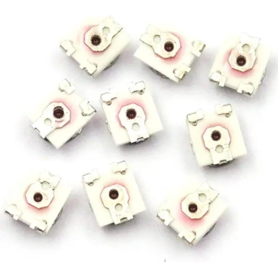 V TELESKY 10PCS 3 * 3 SMD Trimmer Adjustable Variable Resistance Potentiometer 100 200 1K 2K 5K 10K 20K 50K 100K Ohm (10K Ohm)
