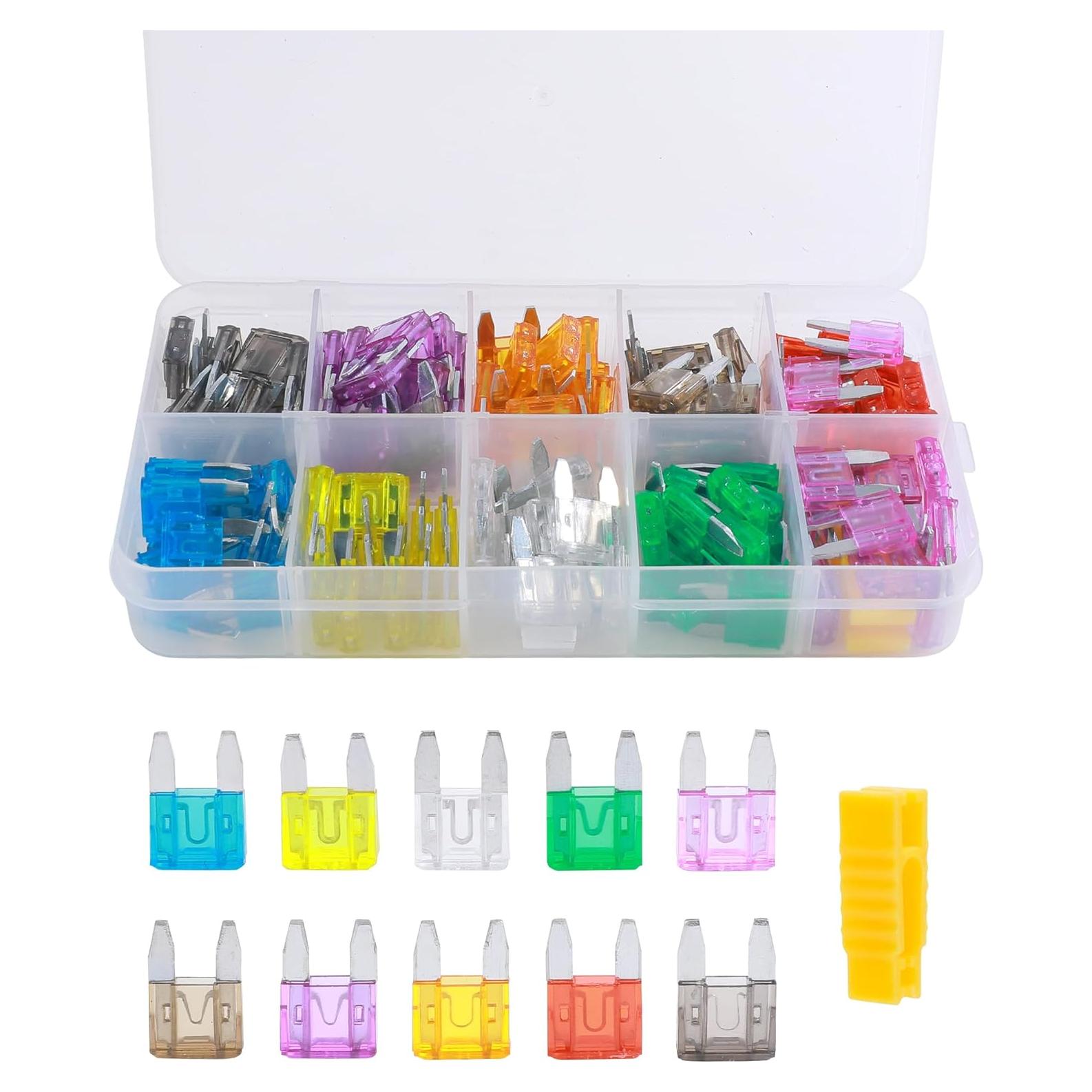 Kit de Fusibles SCUARI 120PCS 2A-35A para Vehículos