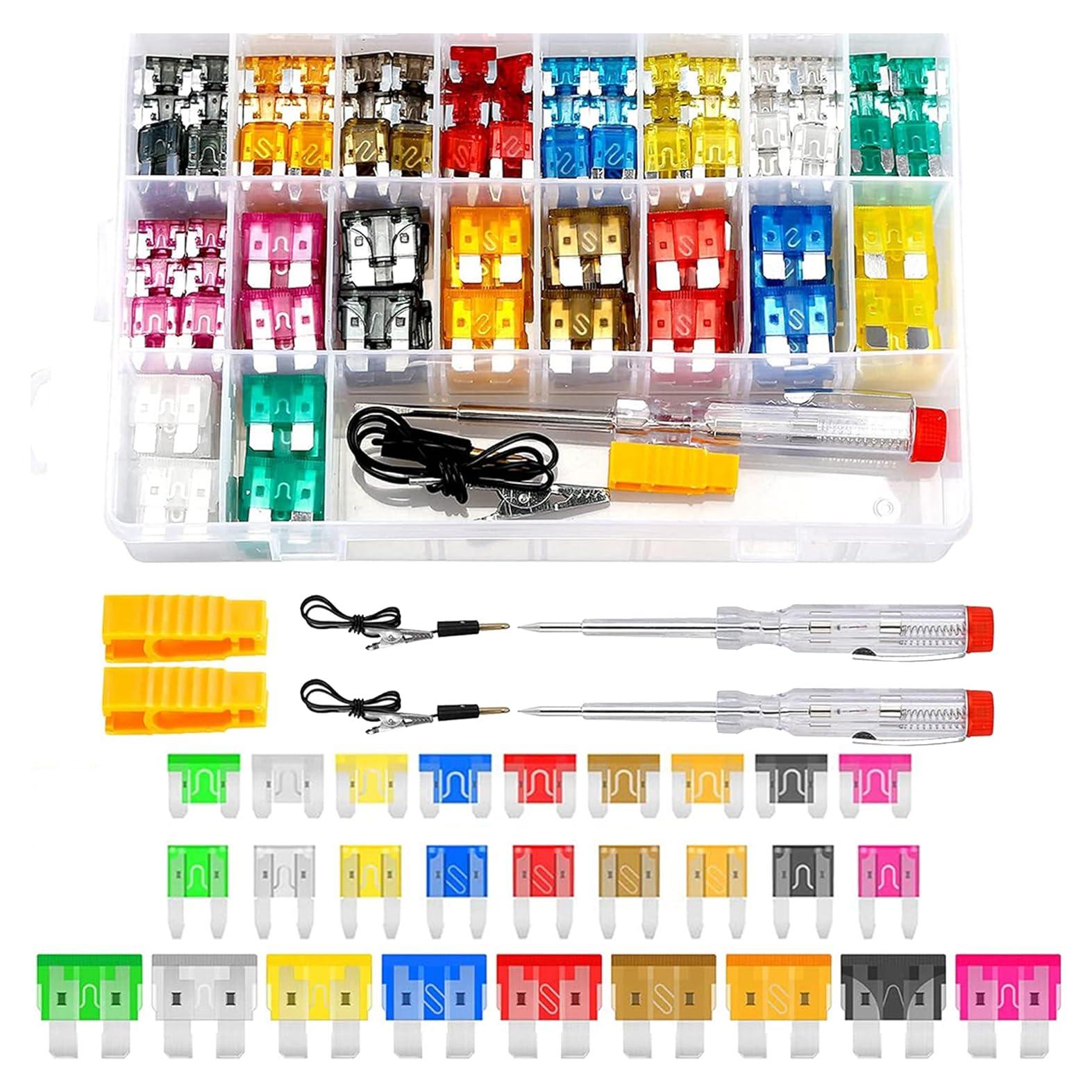 Kit de Fusibles Automotrices Tioollev 306PCS Estándar Mini