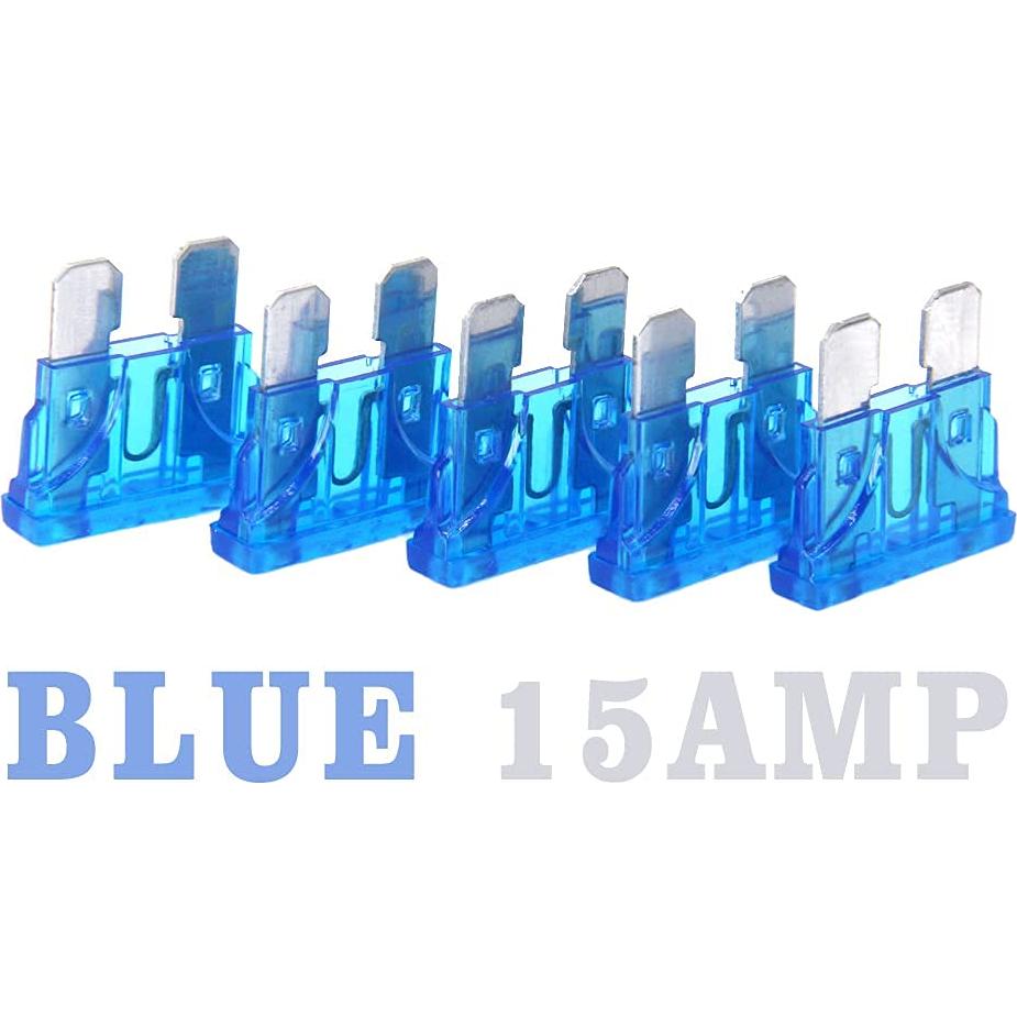 Fusibles de Cuchilla Estándar 15A FymuSing - 20 Pcs