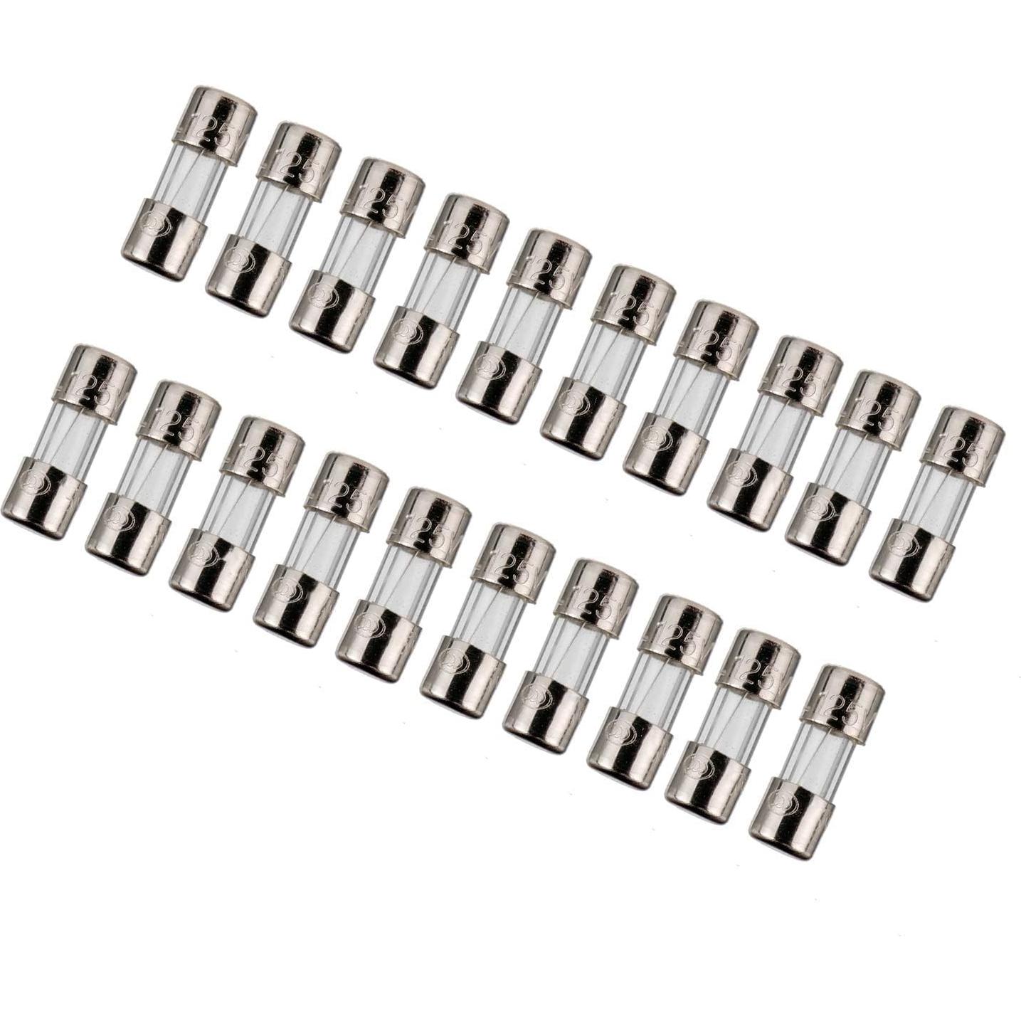 Fusibles de Vidrio BOJACK 3A 3.6x10mm Paquete de 20