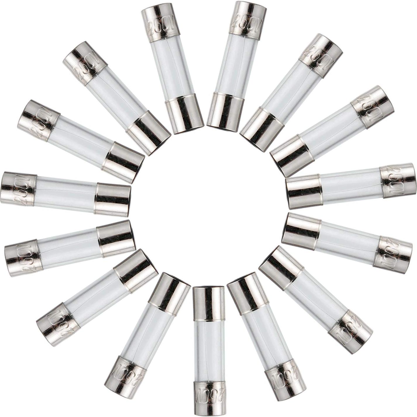 Fusibles de Vidrio Rápido BOJACK 5x20mm 8A 250V Paquete 20