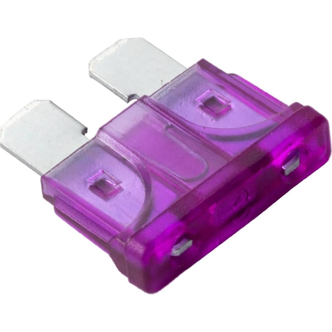 100 Fusibles de 3A Gomedi para Automóviles y Barcos