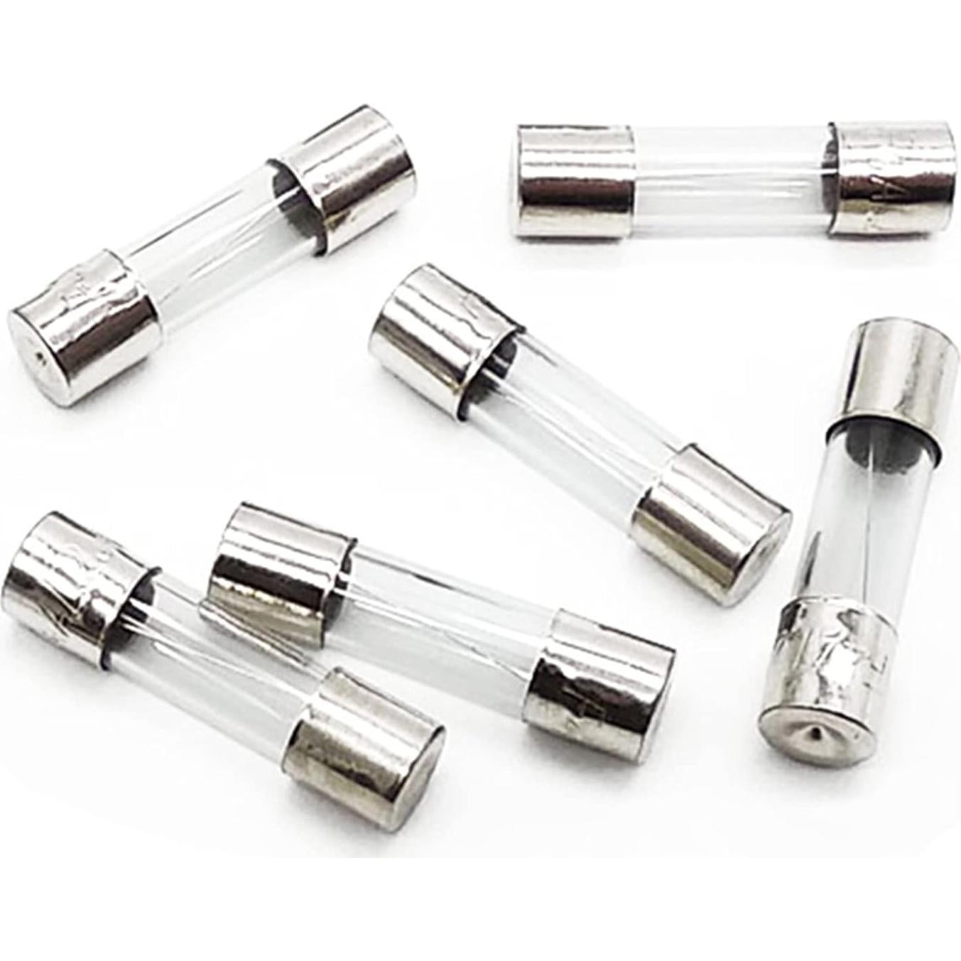 Kit de Fusibles de Vidrio 250 Piezas 5x20mm y 6x30mm 250V