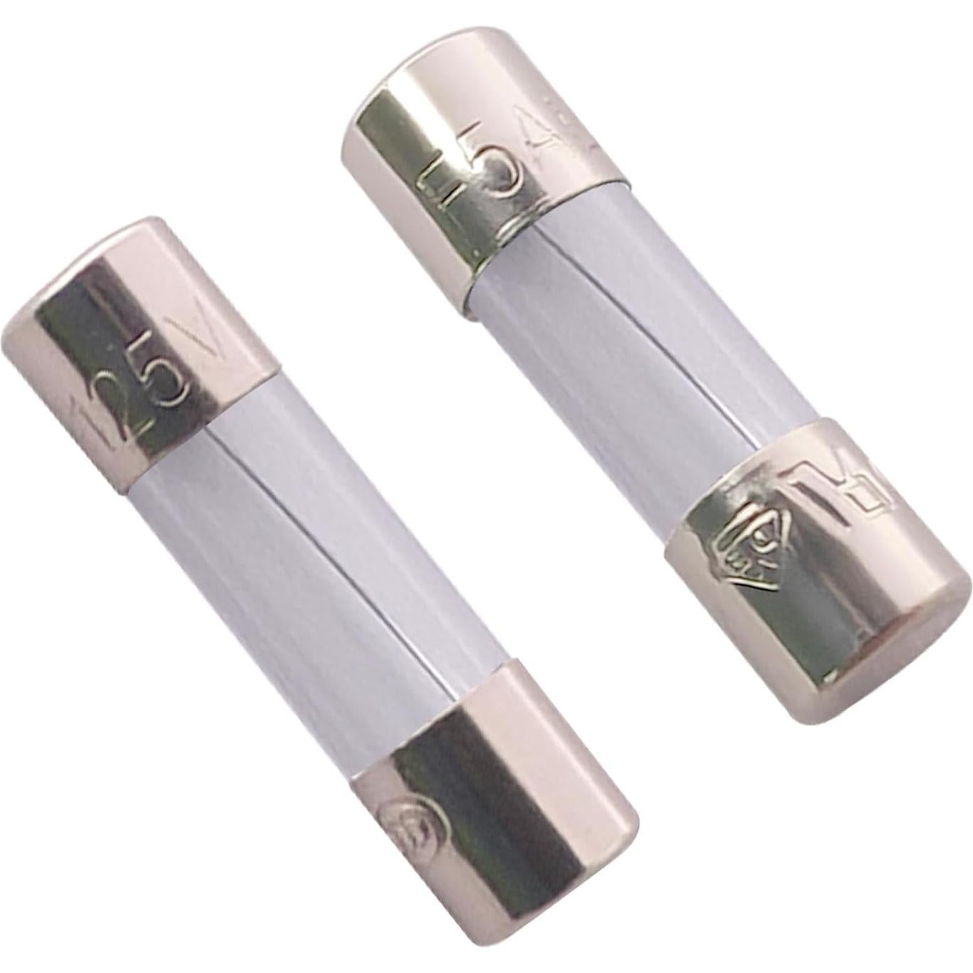 20 Fusibles de Vidrio 125V 5A 5x20mm Rápida Acción XFFCSEC