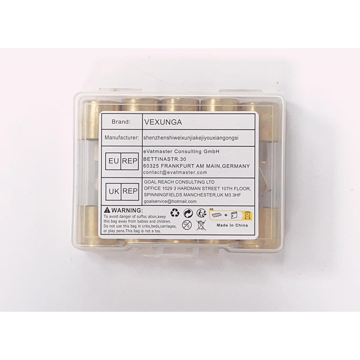 Fusible AGU 60A VEXUNGA de Vidrio para Amplificador 12V (Paquete 5)