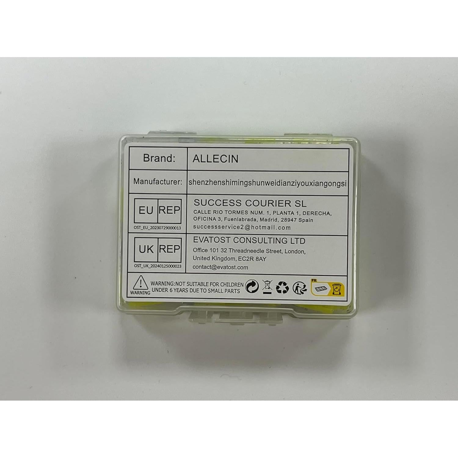 Fusibles Micro2 20A ALLECIN - Paquete de 30 Piezas Automotriz