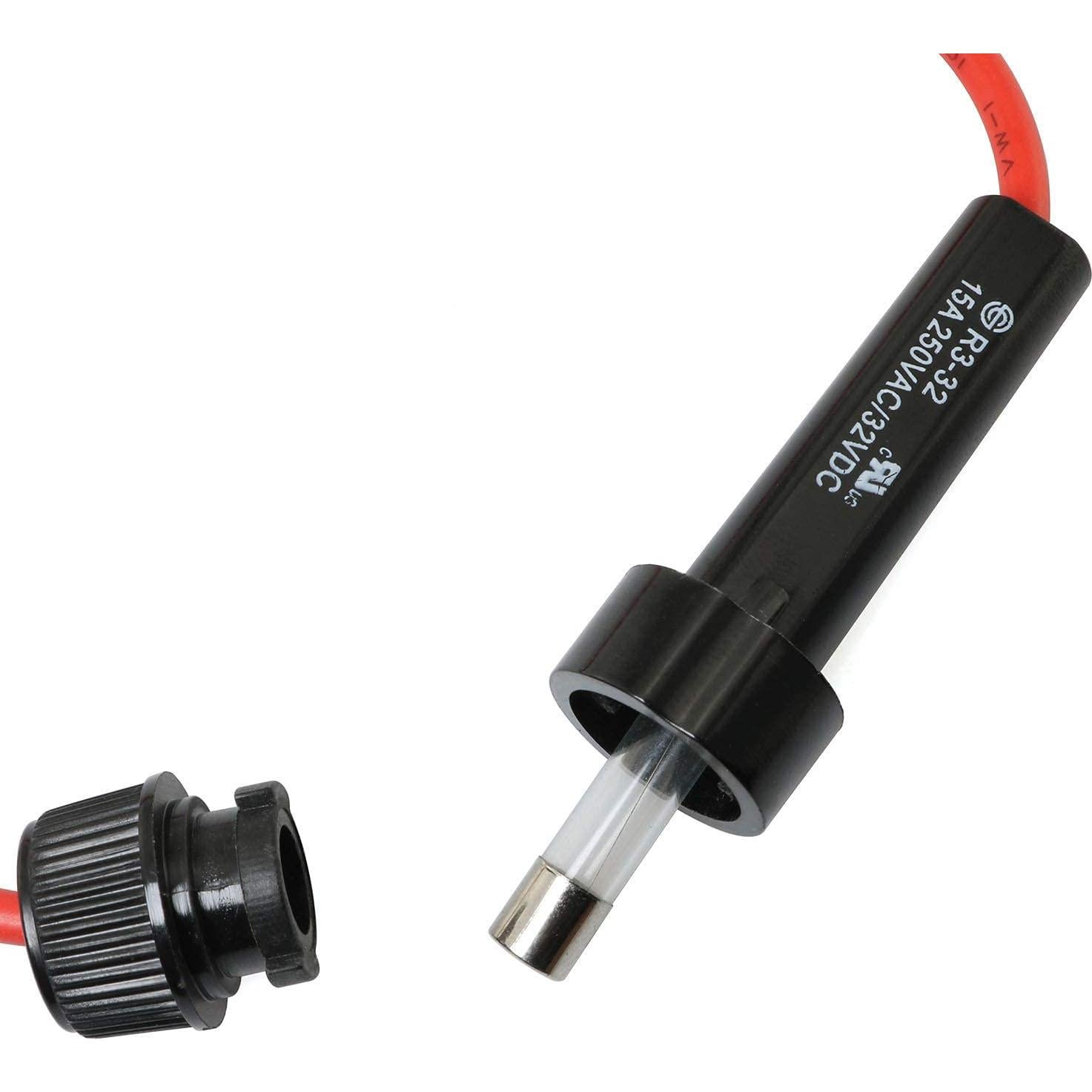 Portafusible en línea SQXBK con fusible 6x30mm 1A