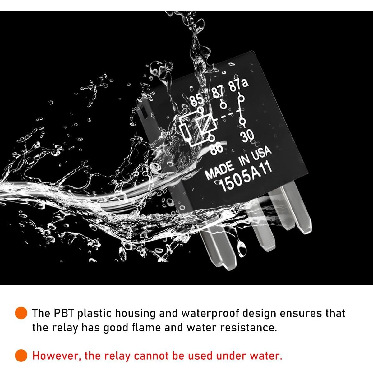 Relé de Potencia Wevdn 12V G8V-RH-1C7T-R-DC12 2 PCS