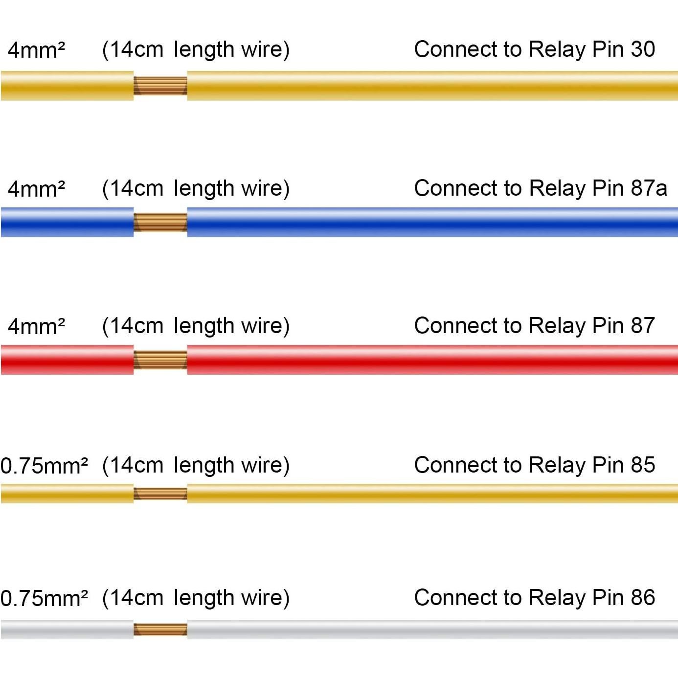 Relé Automotriz EHDIS 80A 12V SPDT con Socket 5 Pines