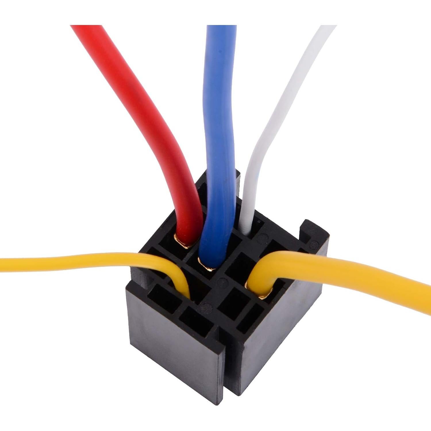 Relé Automotriz EHDIS 80A 12V SPDT con Socket 5 Pines