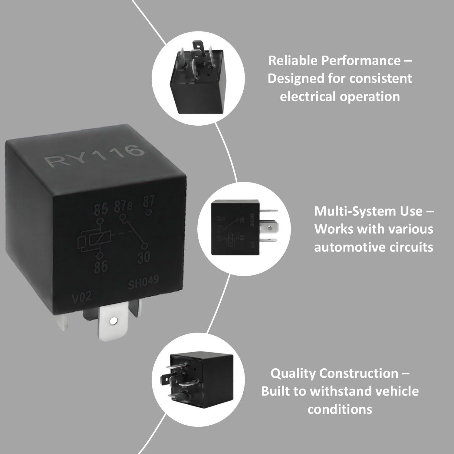 Rele RY116 Standard Motor Products - Reemplazo para Vehículos