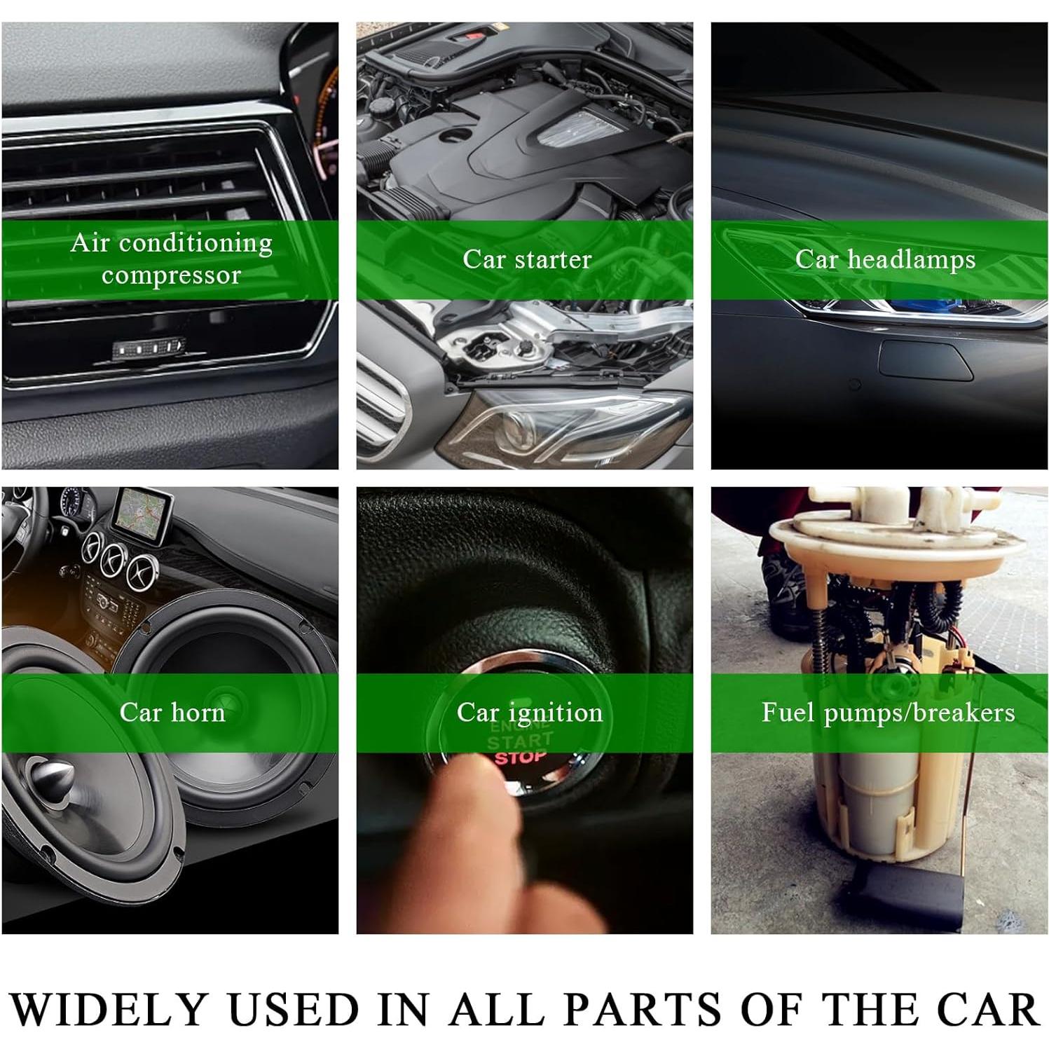 Relé de AC para coche Yourkar G8HL-H71 12V 25A 2 PCS