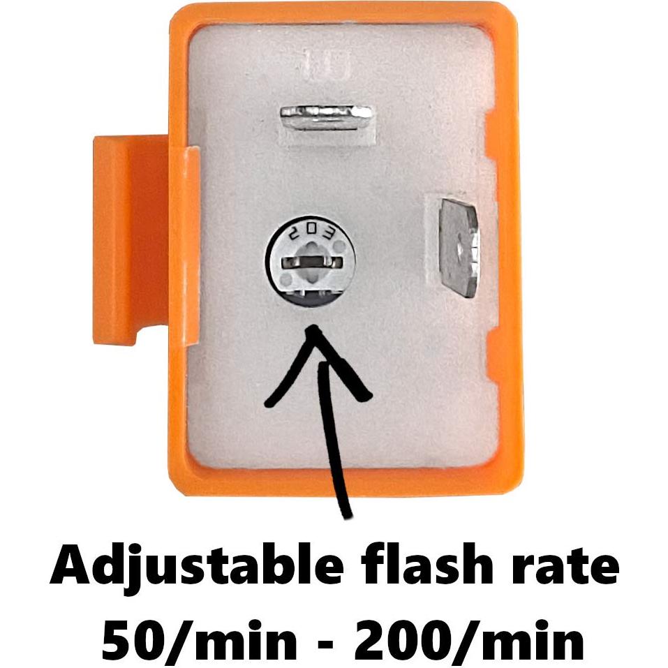 Relé de señal de giro LED MGI 12V 2 pines ajustable