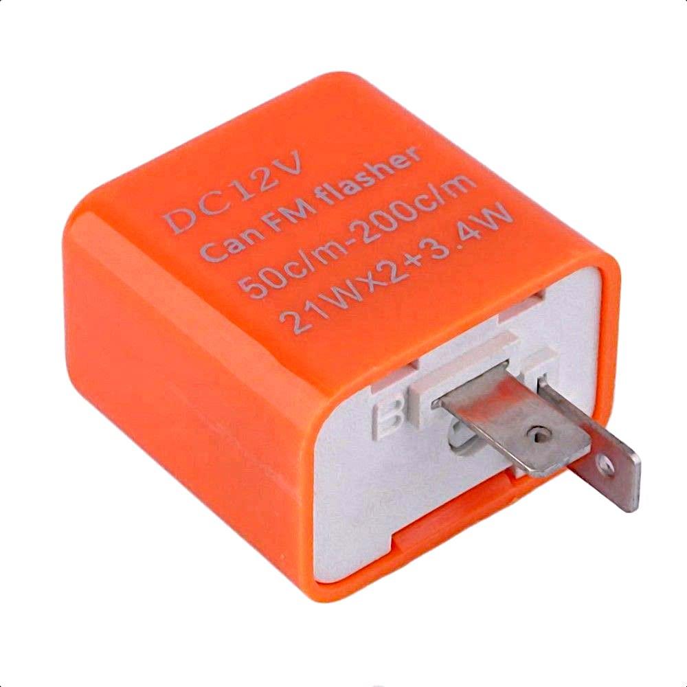 Relé de señal de giro LED MGI 12V 2 pines ajustable