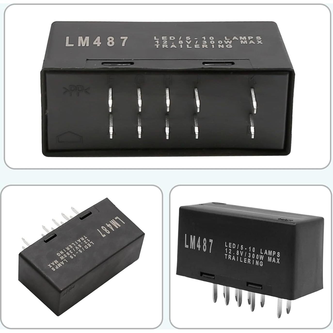 Relé Intermitente LED VIKKSAER para Chevy GMC Cadillac 2003-2007