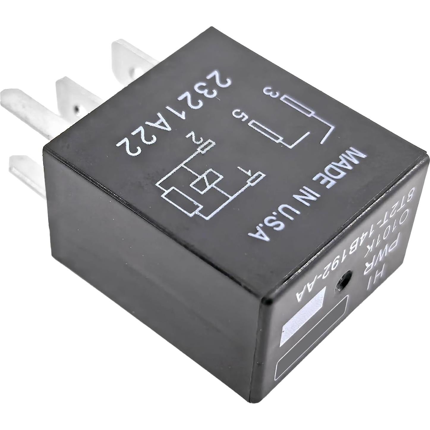 Paquete de 3 Relés Automotrices Sonzrod 40A 12VDC 4 Pines