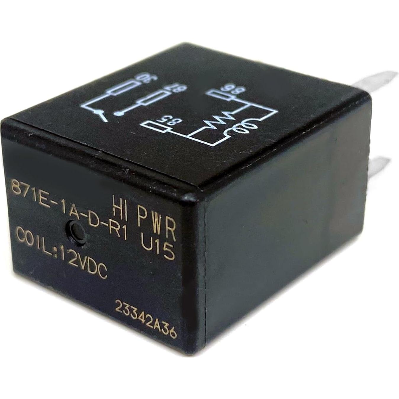 Paquete de 3 Relés Automotrices Sonzrod 871E-1A-D-R1 U15 12V 35A