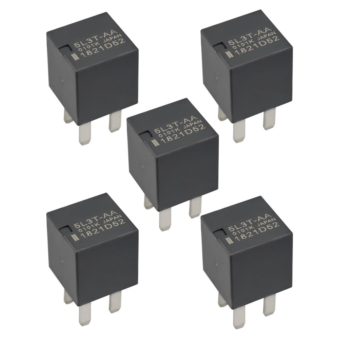 Relés 5L3T-AA 12VDC 20A para Ford F150 Escape Explorer - Paquete de 5