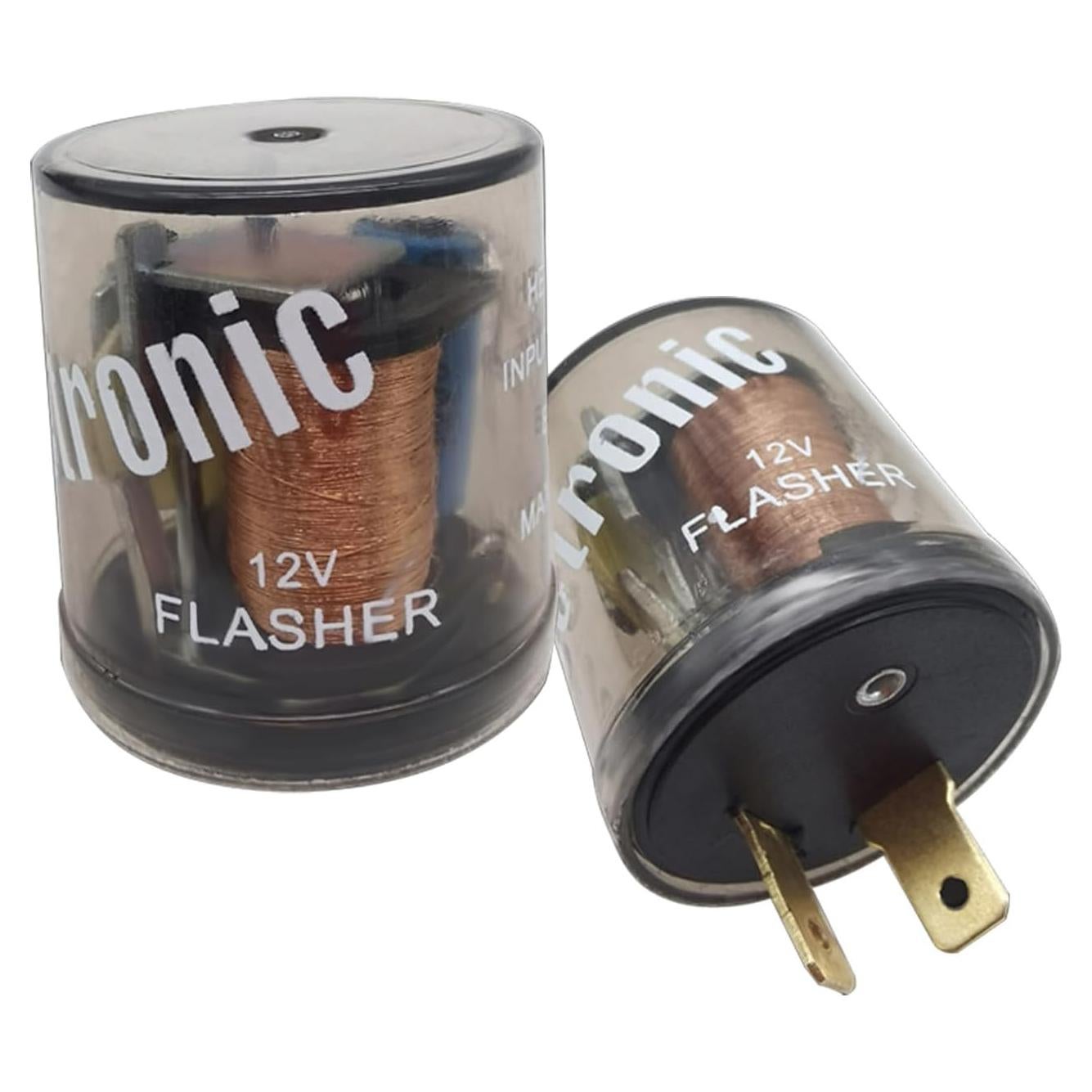 Relé Flasher GKmow 2 Pines 20A 12V para Auto y Moto