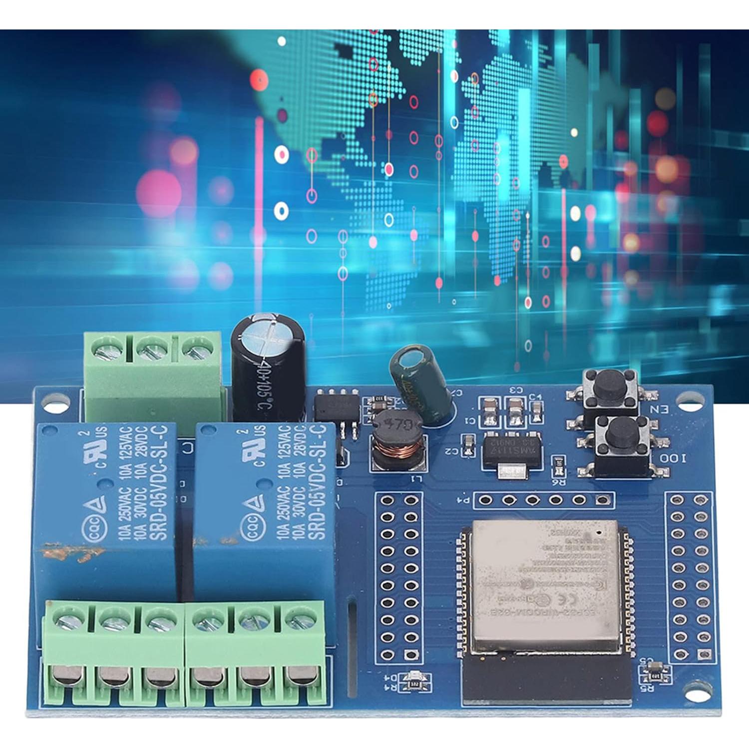 Módulo de Relé 2 Canales 5V Walfront 4M Programable