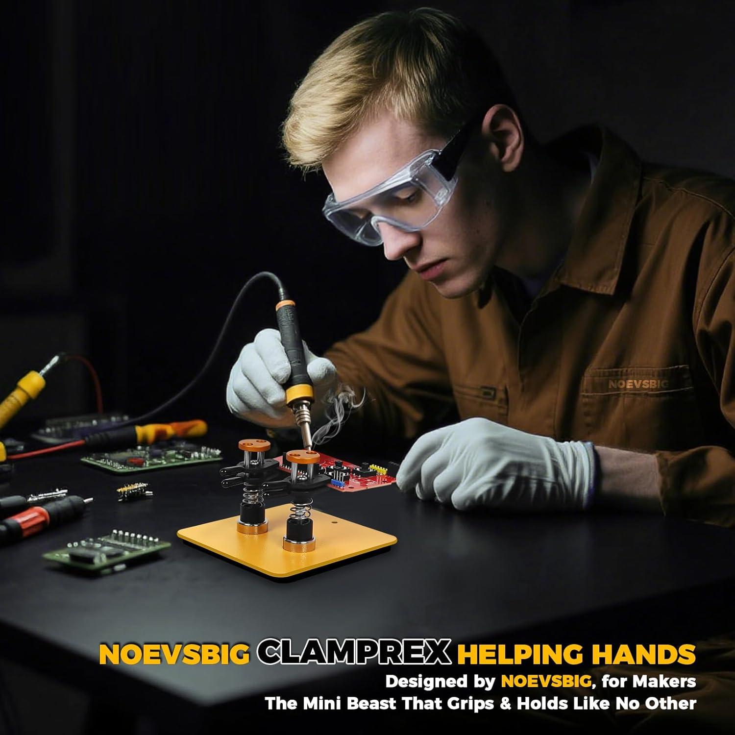 Abrazadera Magnética de Manos Ayudantes NOEVSBIG, 10x10cm