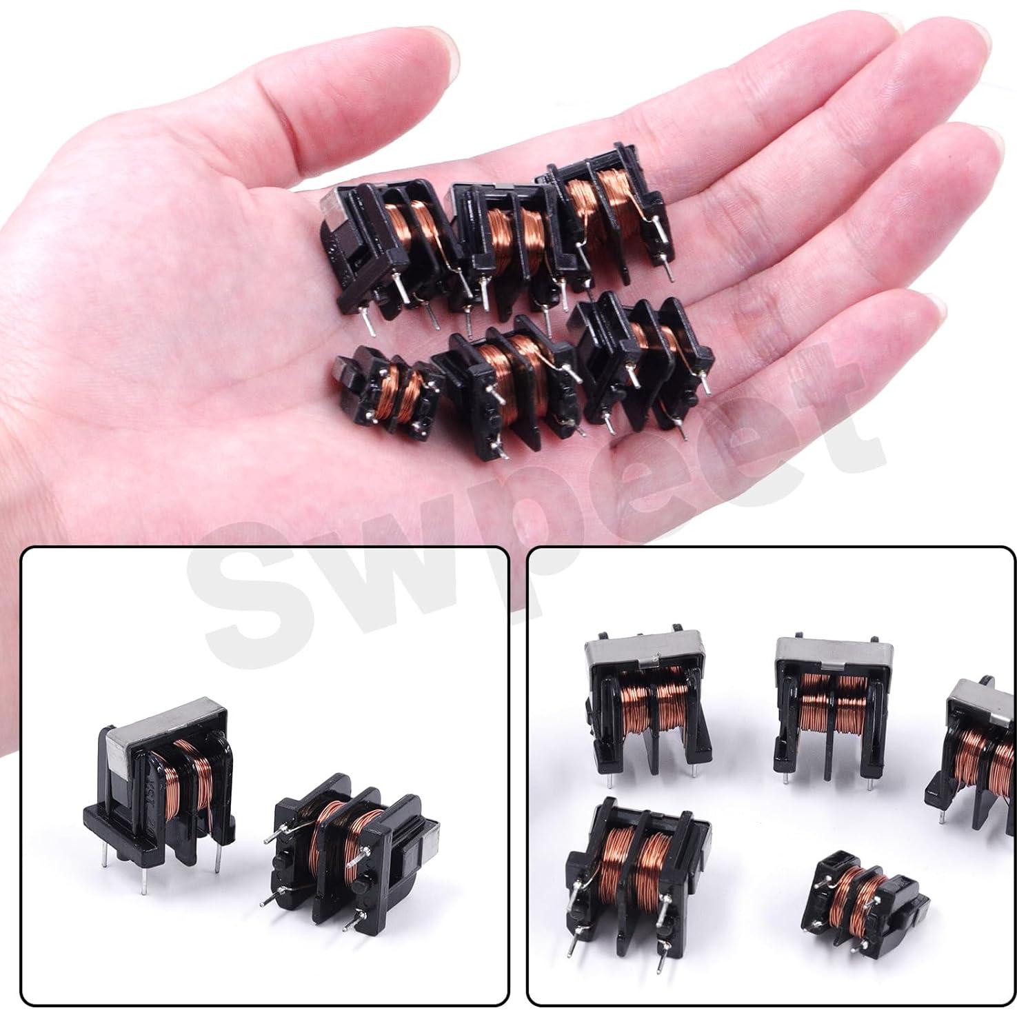 Kit de Bobinas de Inductancia Swpeet 24Pcs 5mH a 40mH