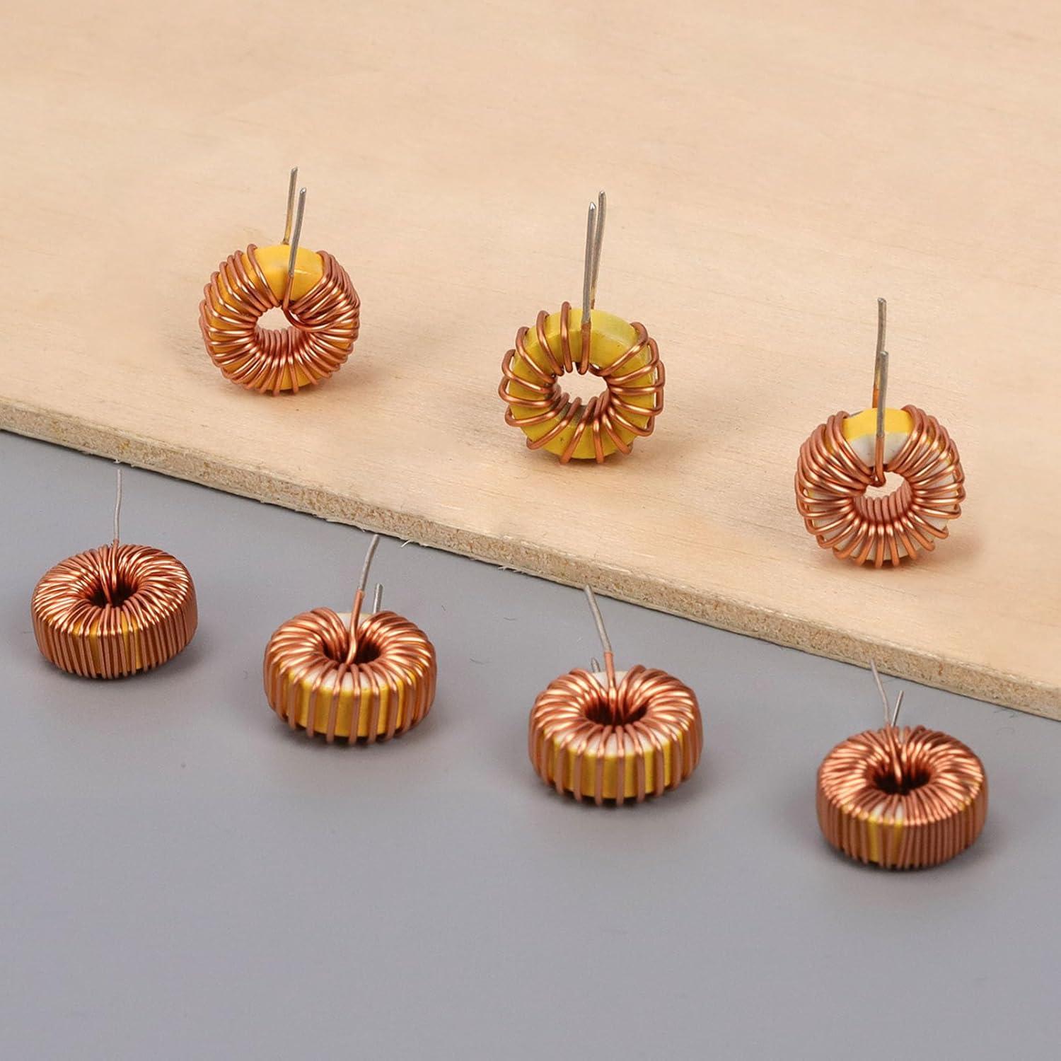 Kit de 30 Inductores Toroidales Swpeet 10UH-220UH para DIY