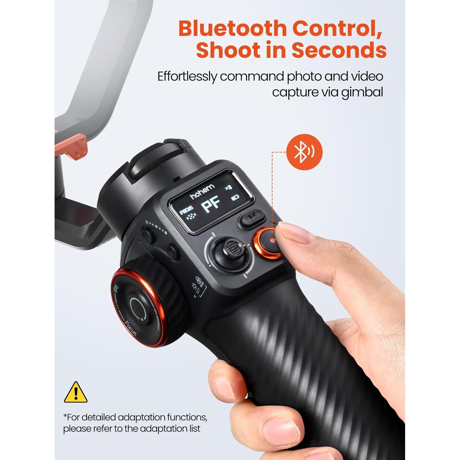 Estabilizador Gimbal Hohem iSteady MT2 para Cámara y Smartphone