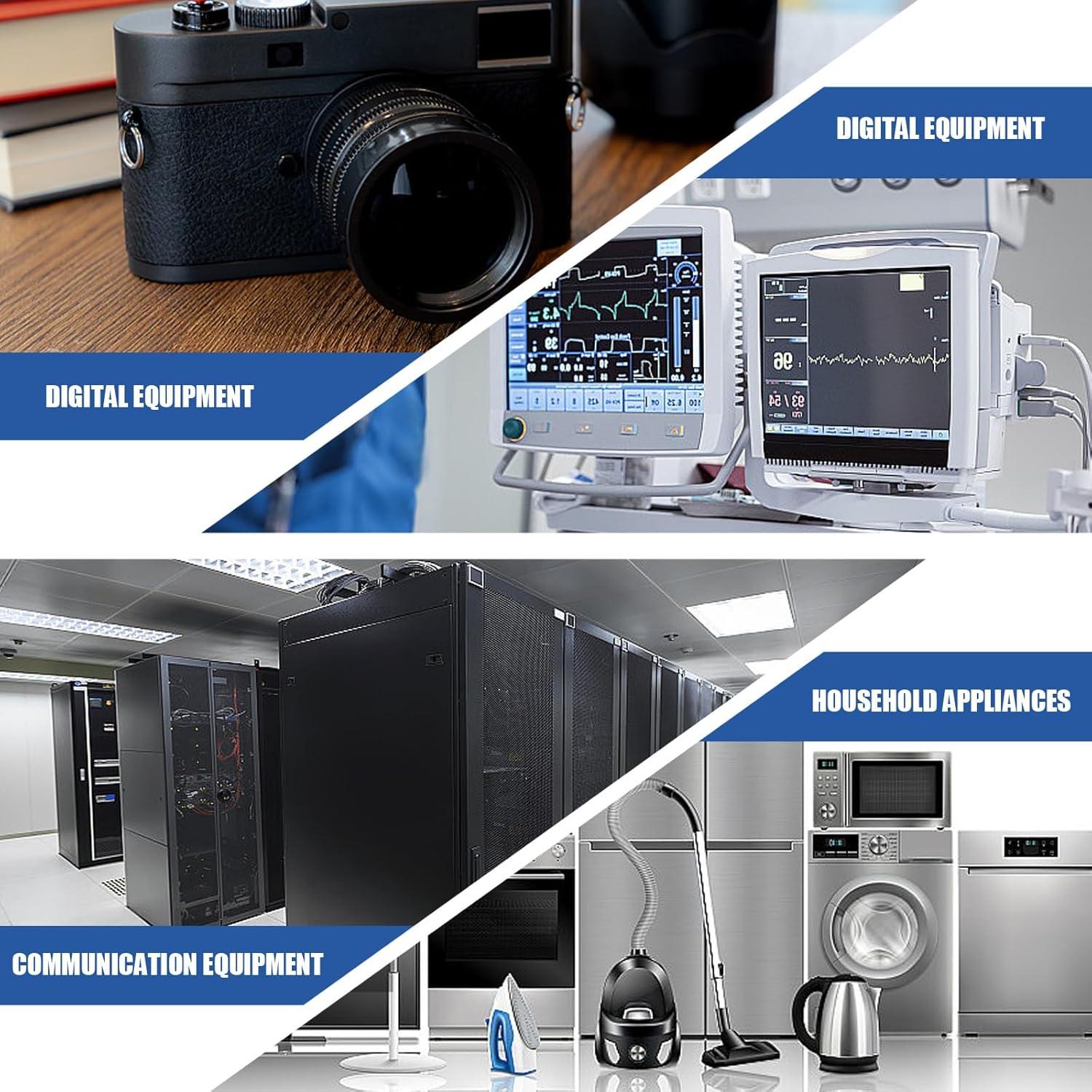 Kit de Inductores Magnéticos Toroidales Glarks 24pcs 5-40MH