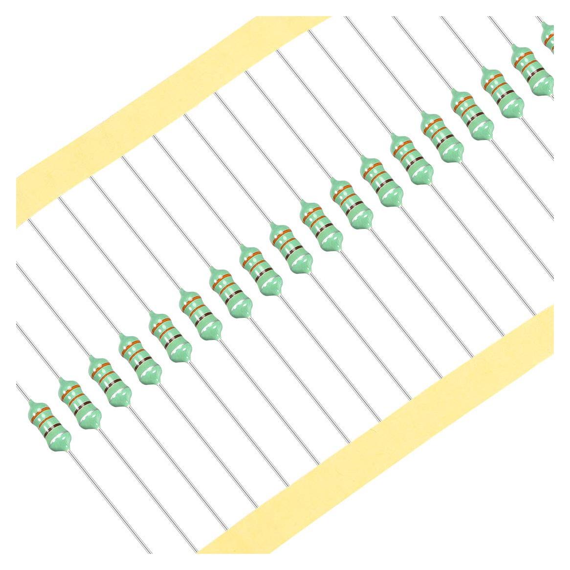 Inductor Axial 330uH 1W uxcell - 25 Piezas Tolerancia 10%