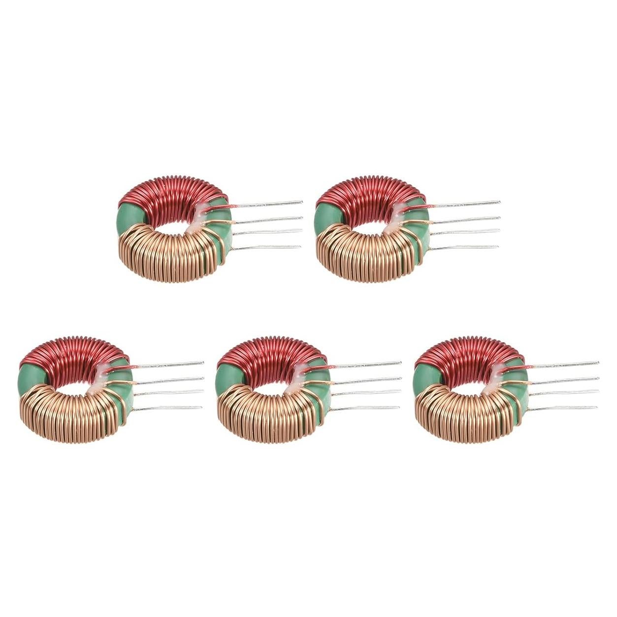 Bobina de Núcleo Toroidal Inductancia 10mH 3A Cobre - 5 Pcs