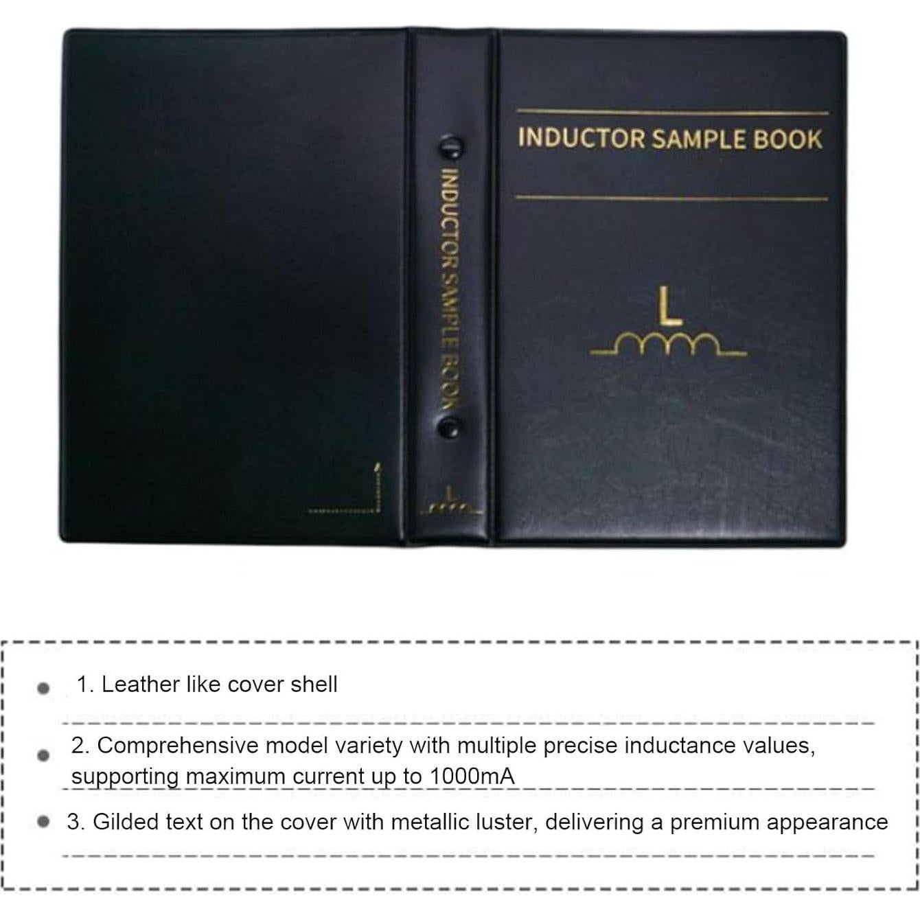 Libro de Muestras de Inductores SMD Yunseity - 60 Tipos, PVC