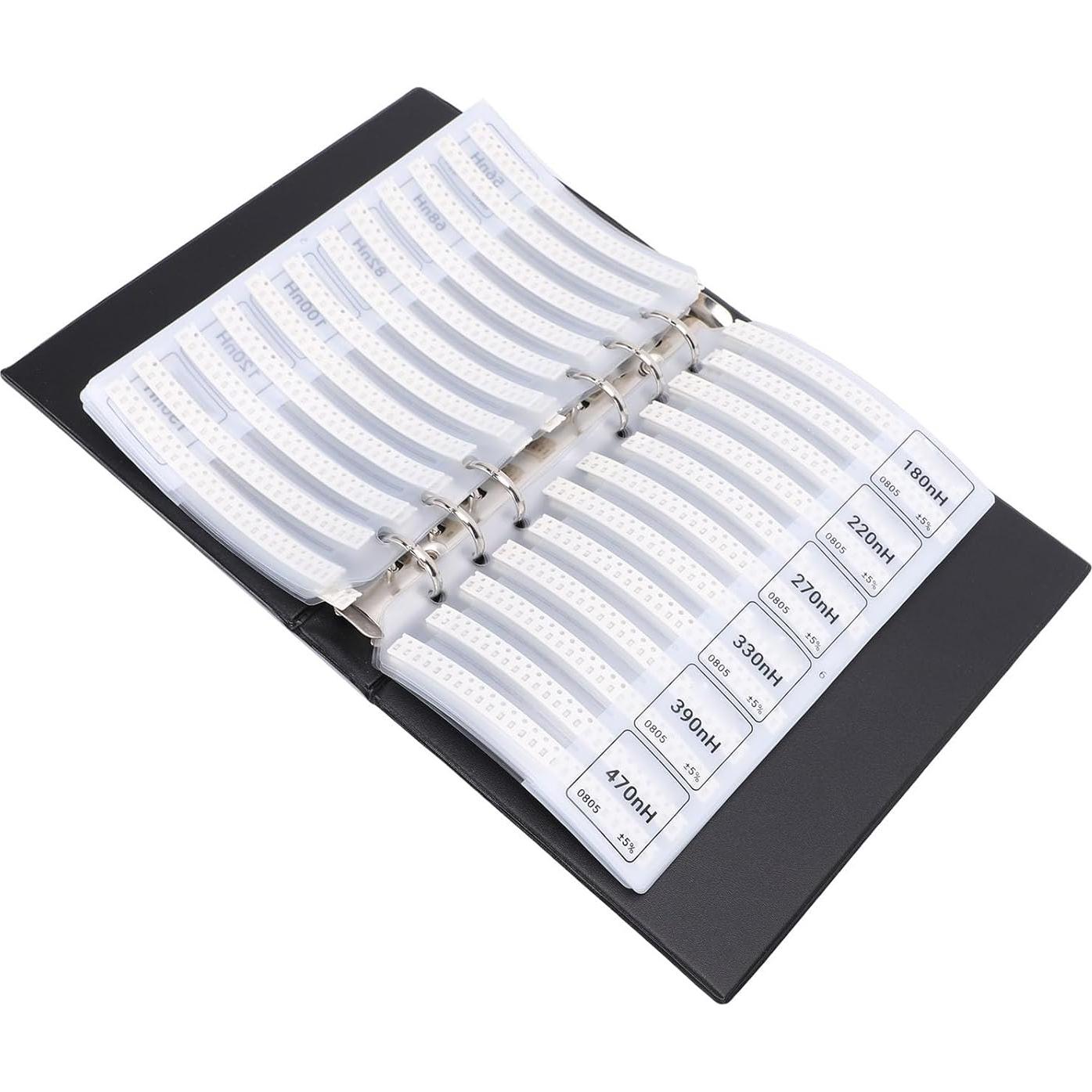 Libro de Muestras de Inductores SMD Yunseity - 60 Tipos, PVC