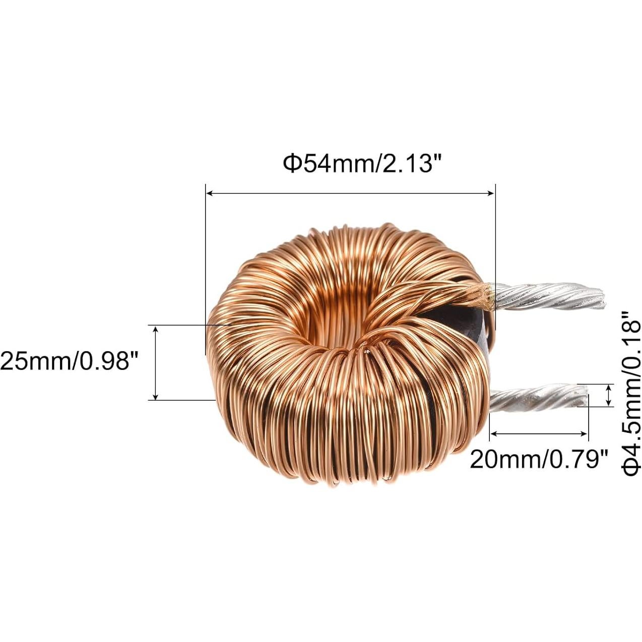 Bobina Toroidal Inductancia 47uH 100A MECCANIXITY para Circuito